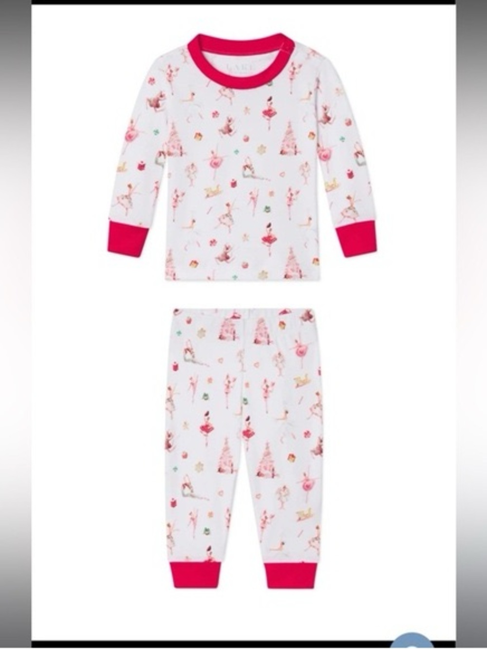 Lake Pajamas Pima Cotton 9-12 Mnths Like New